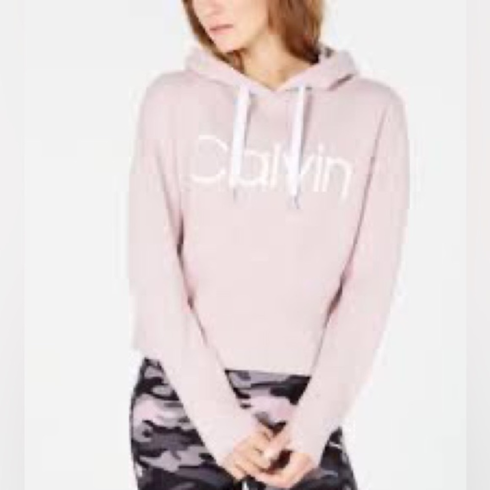 👔 Calvin Klein • Women's Crop Hoodie